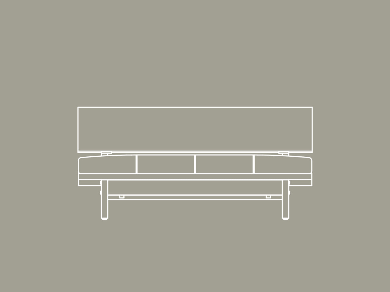 FREX sofa 140