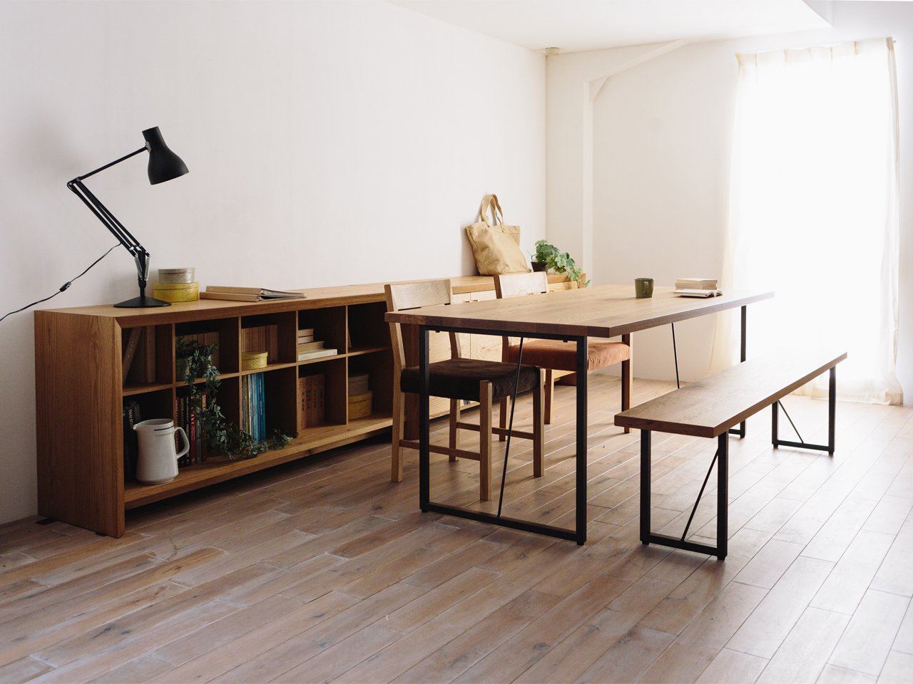 FREX Steel Leg Bench