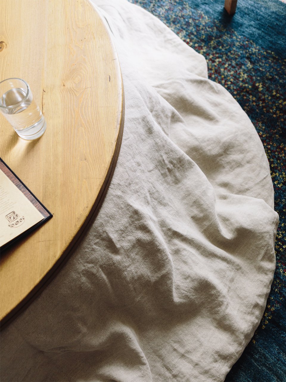 GALA Circle Table Kotatsu Quilt