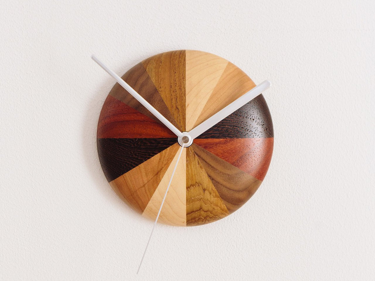 NUTS Wall Clock Round Multicolor