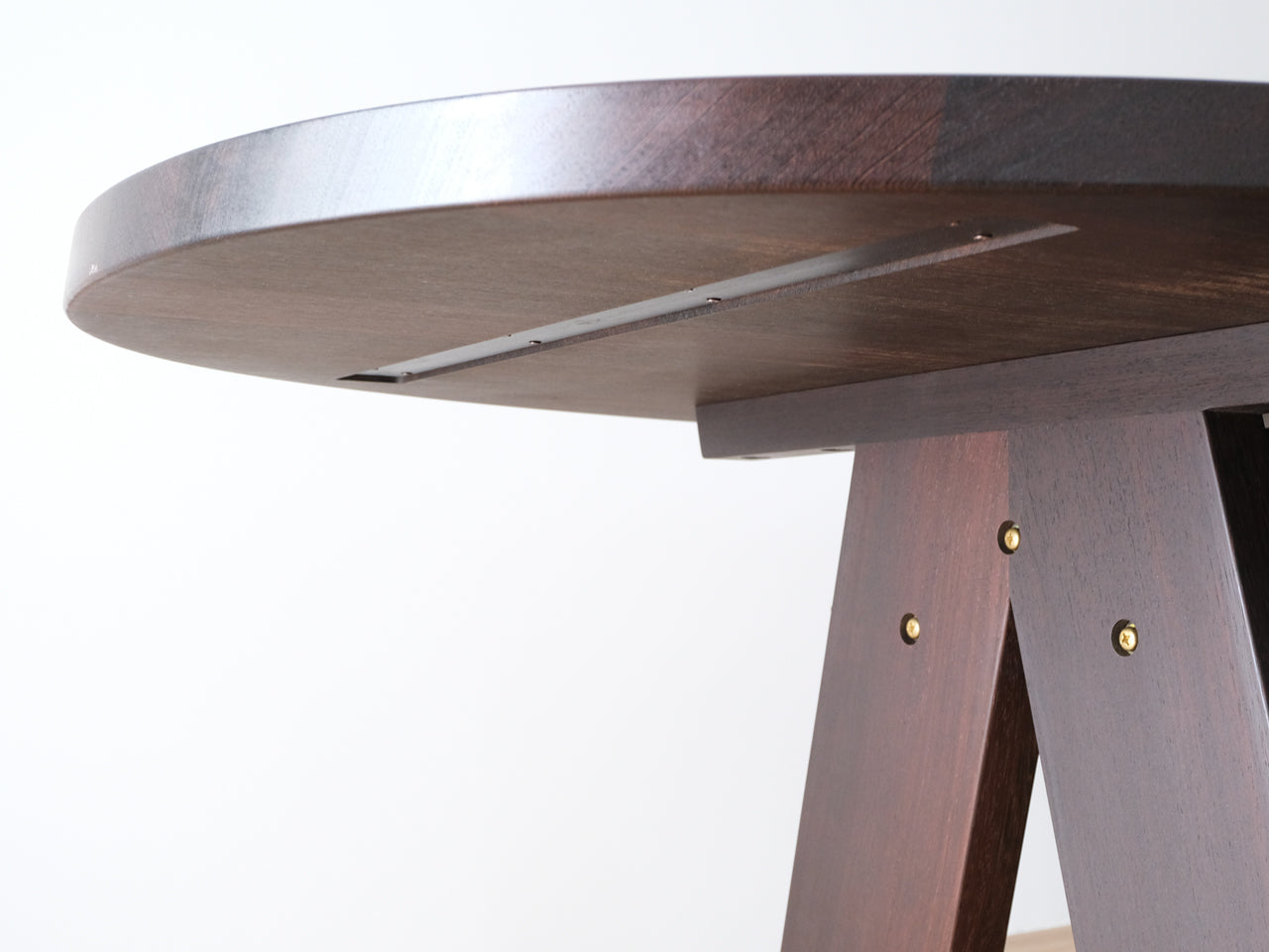 【限定】展示品・特注オーバルダイニングテーブル240ウェンジ